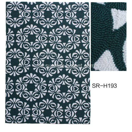 Hand Hooked Carpet Indoor &amp; Outdoor Rug